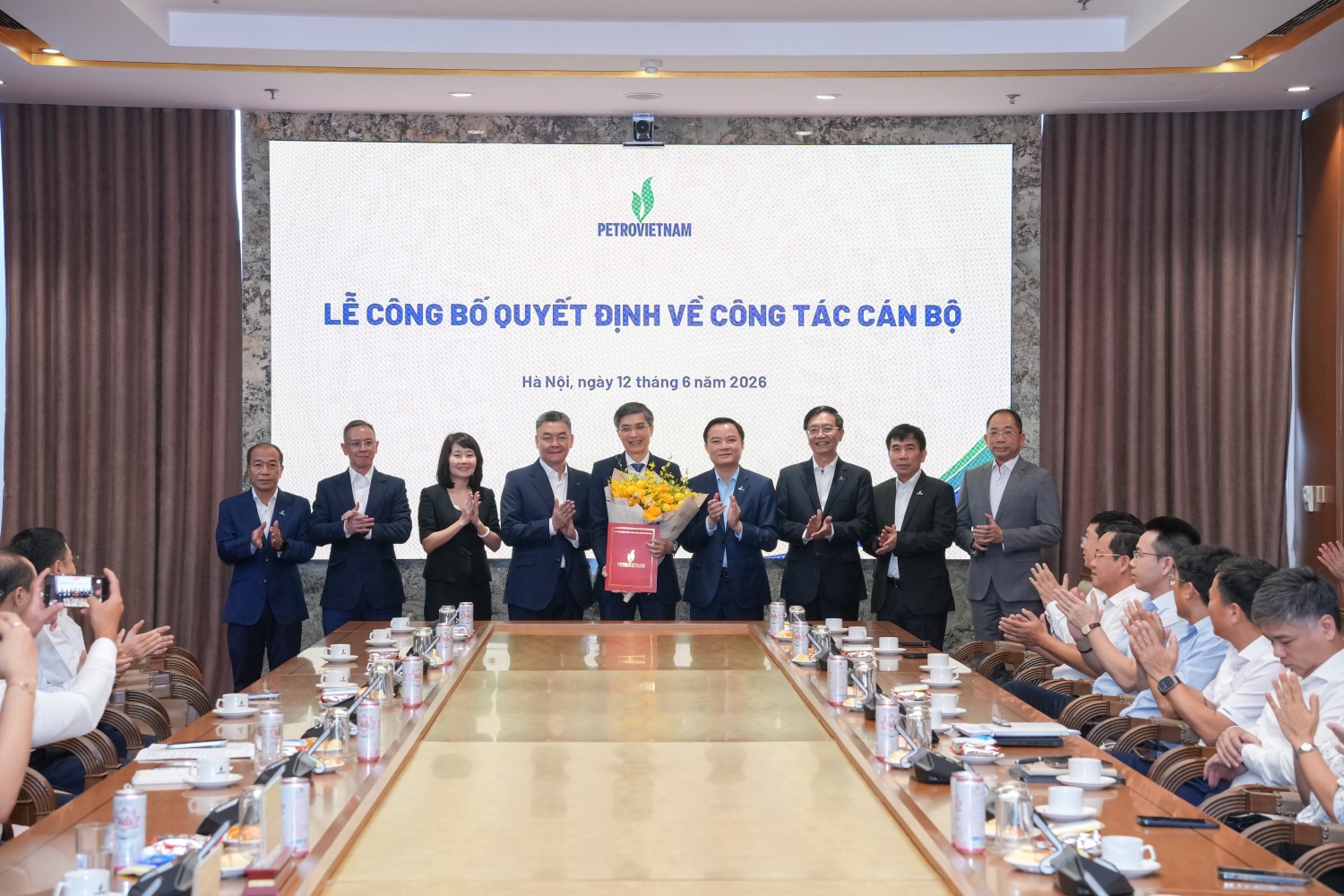 Petrovietnam công bố quyết định bổ nhiệm đồng chí Vũ Đào Minh giữ chức Phó Tổng Giám đốc Tập đoàn