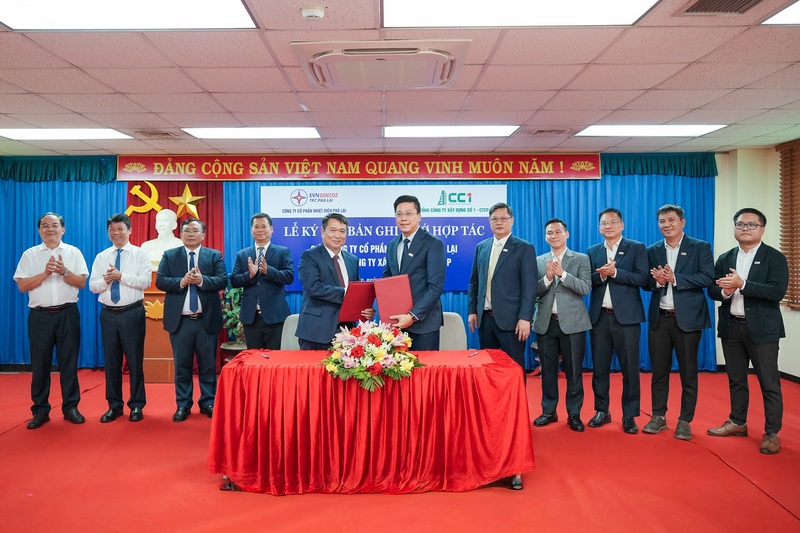 Theo biên bản được ký, PPC và CC1 thống nhất sẽ cùng nghiên cứu, đánh giá tiềm năng, lập báo cáo đề xuất đầu tư các nhà máy nhiệt điện than với tổng quy mô công suất khoảng 2.000MW tại mặt bằng hiện hữu của PPC - (Ảnh: CC1).