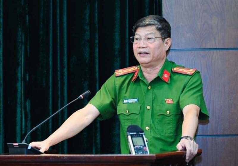 Đại tá Chu An Thanh, Trưởng Phòng Cảnh sát điều tra tội phạm về tham nhũng, kinh tế, buôn lậu, môi trường, Công an TP Hà Nội. Ảnh: Danh Trọng