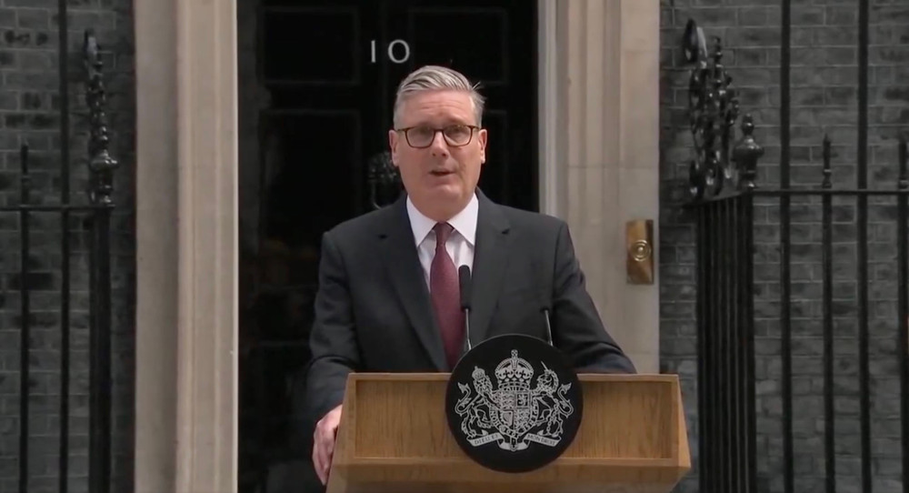Thủ tướng Anh Keir Starmer tuyên bố từ chức hôm 22/6. Ảnh chụp màn hình. screenshot-2026-06-23-at-065117.jpg