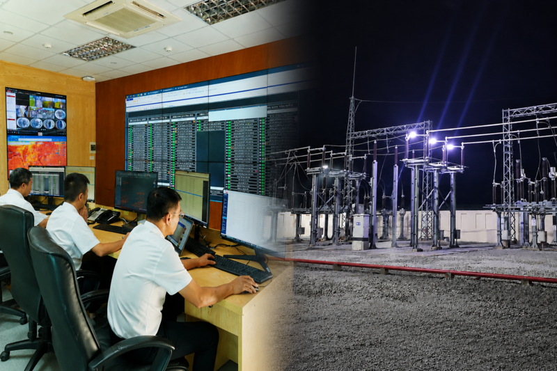Hệ thống trạm biến áp 110kV trên địa bàn tỉnh đã chuyển đổi sang mô hình vận hành không người trực, được giám sát và điều khiển từ xa