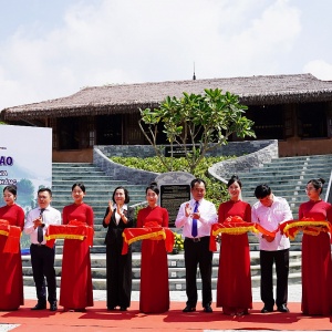 Khánh thành Di tích Trường dạy làm báo Huỳnh Thúc Kháng do Petrovietnam tài trợ
