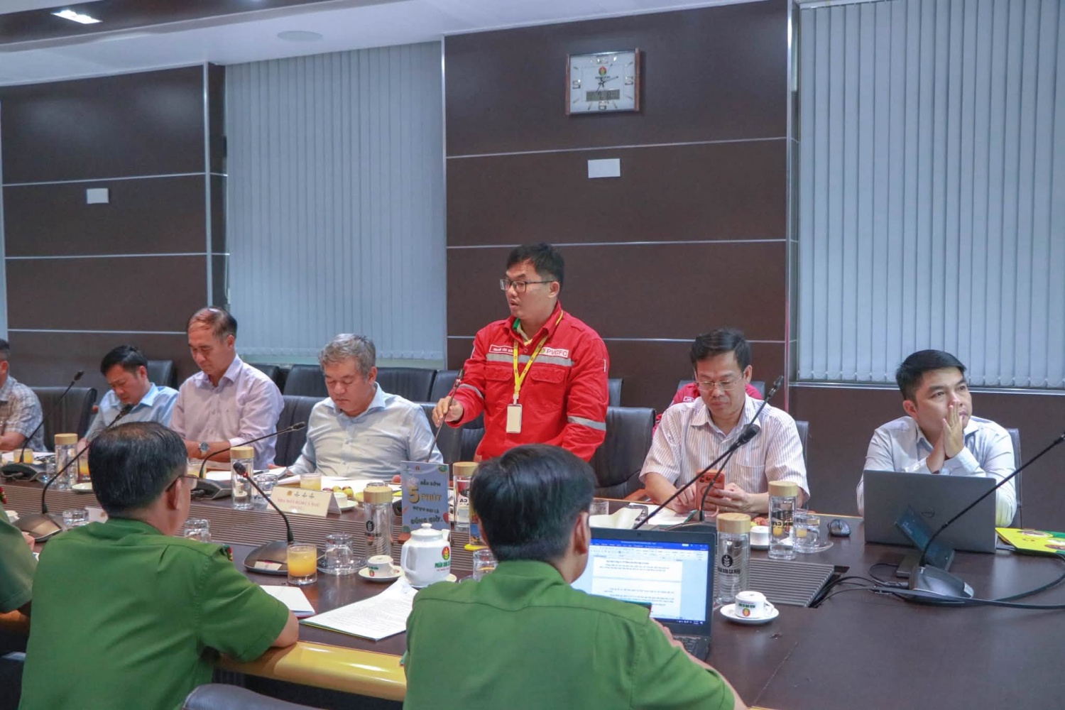 Cụm Khí - Điện - Đạm Cà Mau tăng cường phối hợp bảo đảm an ninh, an toàn, duy trì sản xuất liên tục