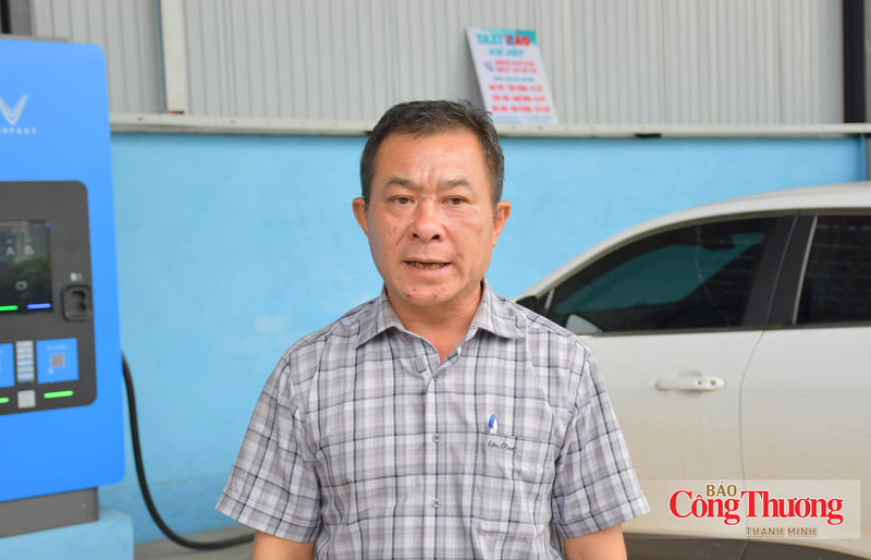 Ông Lê Xuân Cường, đại diện Công ty TNHH Green Charge LG.