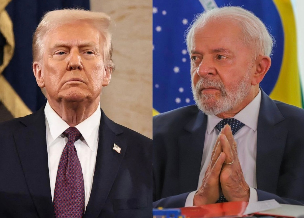 Tổng thống Mỹ Donald Trump và Tổng thống Brazil Luiz Inacio Lula da Silva. Ảnh chụp màn hình. screenshot-2026-07-17-at-101948.jpg