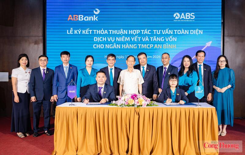 ABBank và ABS ký kết thỏa thuận hợp tác tư vấn toàn diện dịch vụ niêm yết và tăng vốn điều lệ - 1