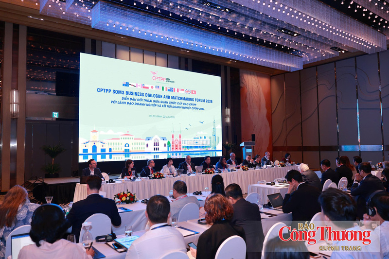 Toàn cảnh Diễn đàn Kết nối và Đối thoại doanh nghiệp CPTPP SOM3 2026