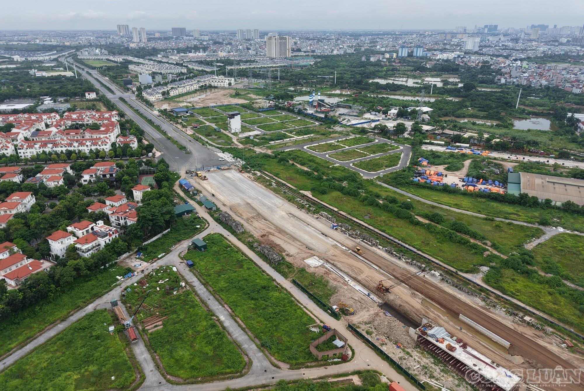 Sau khi hoàn thành, công trình được kỳ vọng sẽ giảm ùn tắc giao thông tại nút giao này kết nối với các tuyến hiện hữu. clo_br_dji-20260720123955-0337-d.jpg