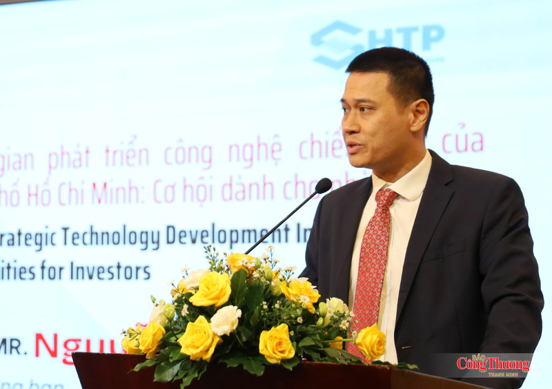 Ông Nguyễn Việt Long, Phó Trưởng ban Ban Quản lý Khu Công nghệ cao TP. Hồ Chí Minh.