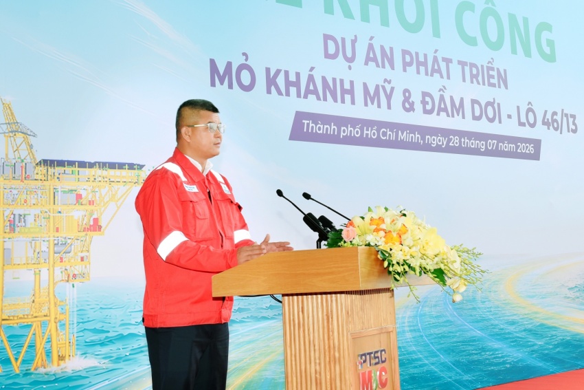 Khởi công Dự án Phát triển Mỏ Khánh Mỹ và Đầm Dơi, Lô 46/13: Hiện thực hóa khát vọng bảo đảm an ninh năng lượng quốc gia từ cực Nam Tổ quốc Khởi công dự án Phát triển Mỏ Khánh Mỹ và Đầm Dơi, Lô 46/13