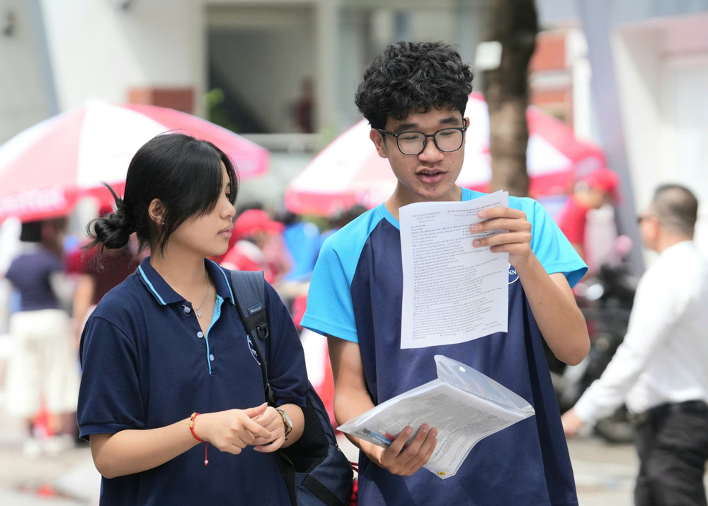 Thí sinh tham dự kỳ thi tốt nghiệp THPT năm 2026 tại Hà Nội. Ảnh: Văn Hiền anh-2.jpg