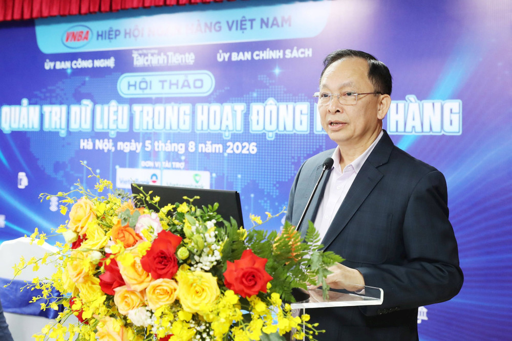 TS. Đào Minh Tú, Phó Chủ tịch kiêm Tổng Thư ký Hiệp hội Ngân hàng Việt Nam. Ảnh: Huy Hoàng. ong-dao-minh-tu.jpg