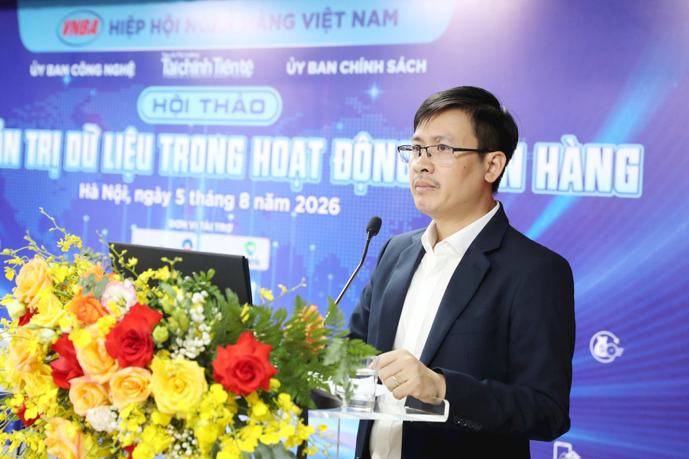 Ông Hoàng Minh Tiến, Phó Cục trưởng Cục Công nghệ thông tin, Ngân hàng Nhà nước Việt Nam. Ảnh: Huy Hoàng. ong-hoang-minh-tien.jpg
