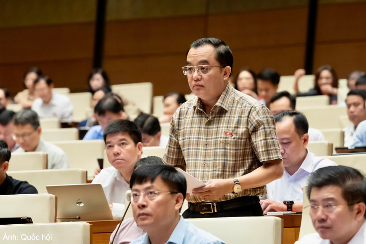 Đại biểu Huỳnh Ngọc Liêm - đoàn Lâm Đồng.