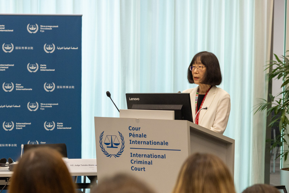 Chủ tịch Tòa án Hình sự Quốc tế (ICC) Tomoko Akane. Ảnh: ICC hl00-uowqaagpym.jpg