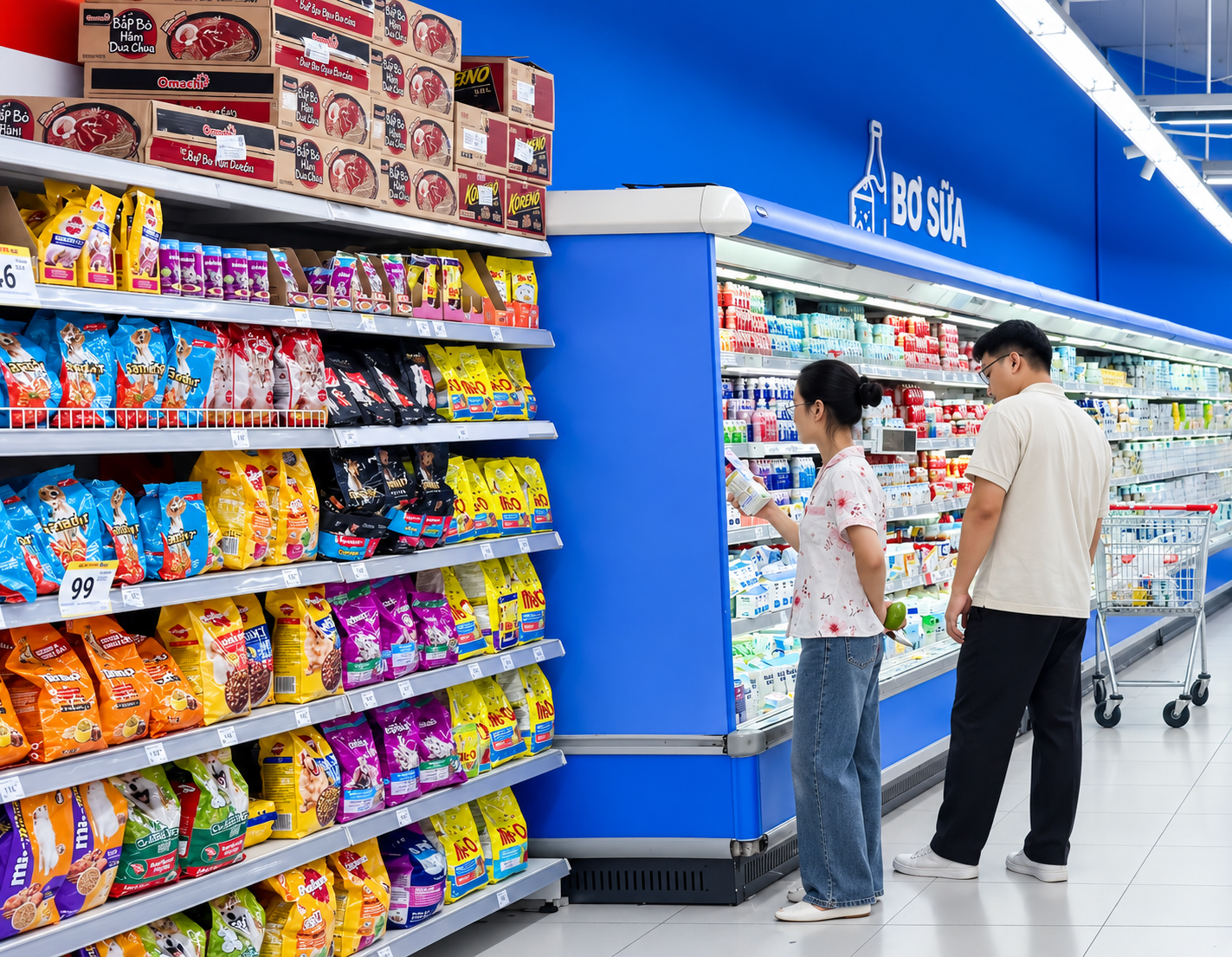CPI 8 tháng tăng 4,45%, mặt bằng giá nhiều nhóm hàng duy trì ổn định CPI