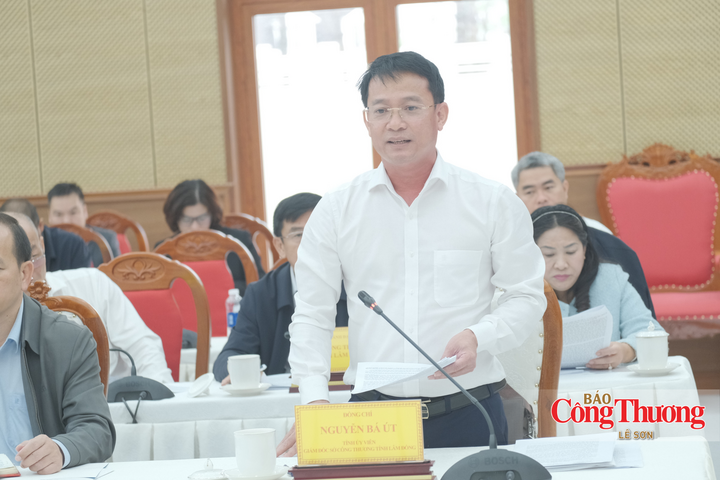 Ông Nguyễn Bá Út, Giám đốc Sở Công Thương tỉnh Lâm Đồng.