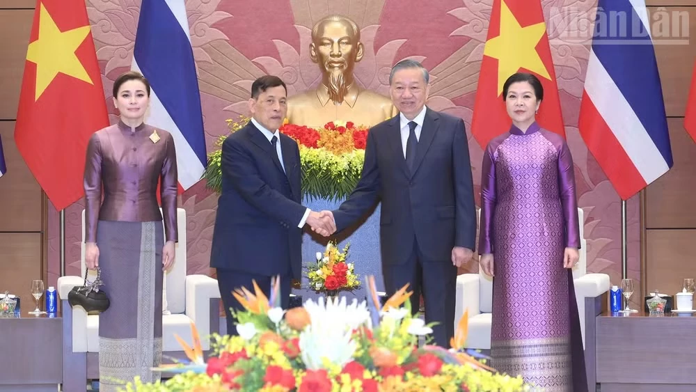 Tổng Bí thư, Chủ tịch nước Tô Lâm Hội đàm với Nhà vua Thái Lan Tổng Bí thư, Chủ tịch nước Tô Lâm Hội đàm với Nhà vua Thái Lan