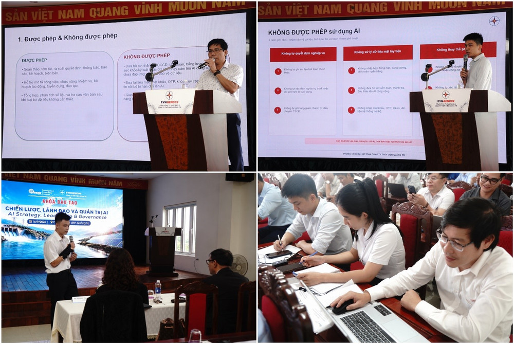 CBCNV Công ty trao đổi, phân tích tình huống ứng dụng AI trong quản lý vận hành và bảo trì thiết bị thủy điện. word-ah5ynr.jpg