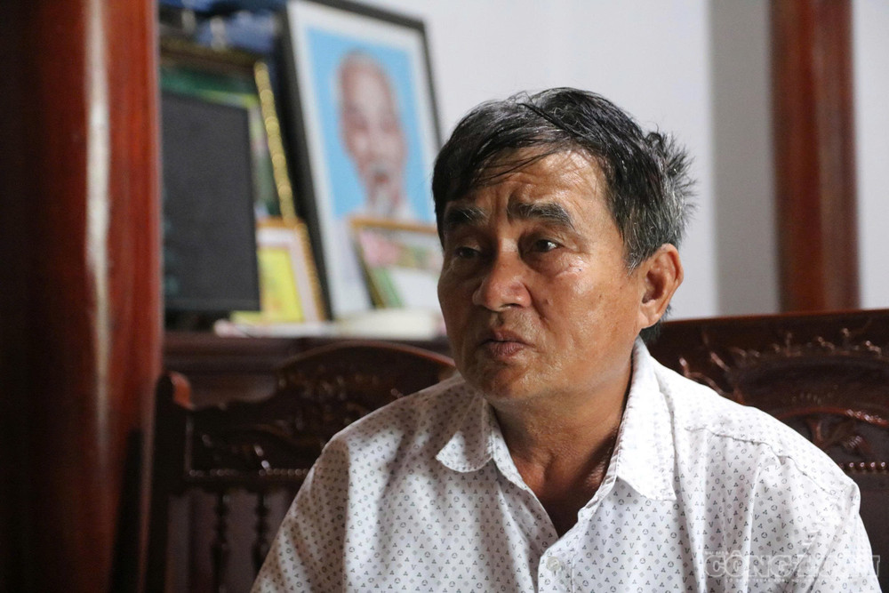 Ông Hùng nhớ về những ký ức đẹp của anh trai. Ảnh: Kim Long clo_br_2.jpg