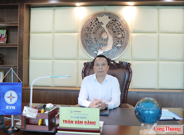 Ông Trần Văn Bằng, Giám đốc Công ty Điện lực Tuyên Quang.