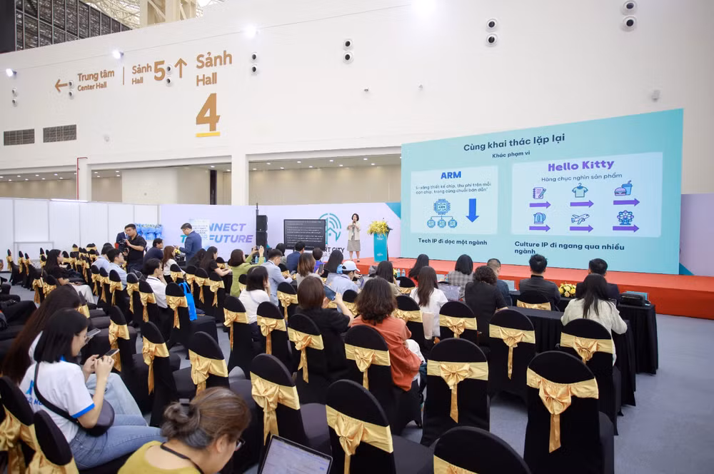 Quang cảnh Diễn đàn “Công nghệ số và AI trong kiến tạo nền kinh tế sáng tạo - Từ tài nguyên văn hóa đến năng lực cạnh tranh quốc gia”. Ảnh: BTC anh-man-hinh-2026-10-08-luc-115532.png