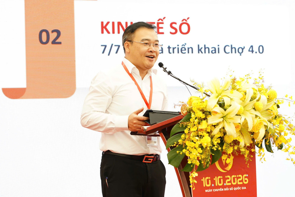 Ông Vũ Xuân Trường, Chủ tịch UBND phường Việt Hưng, thành phố Hà Nội - Ảnh: KHCN. 1000062852.jpg