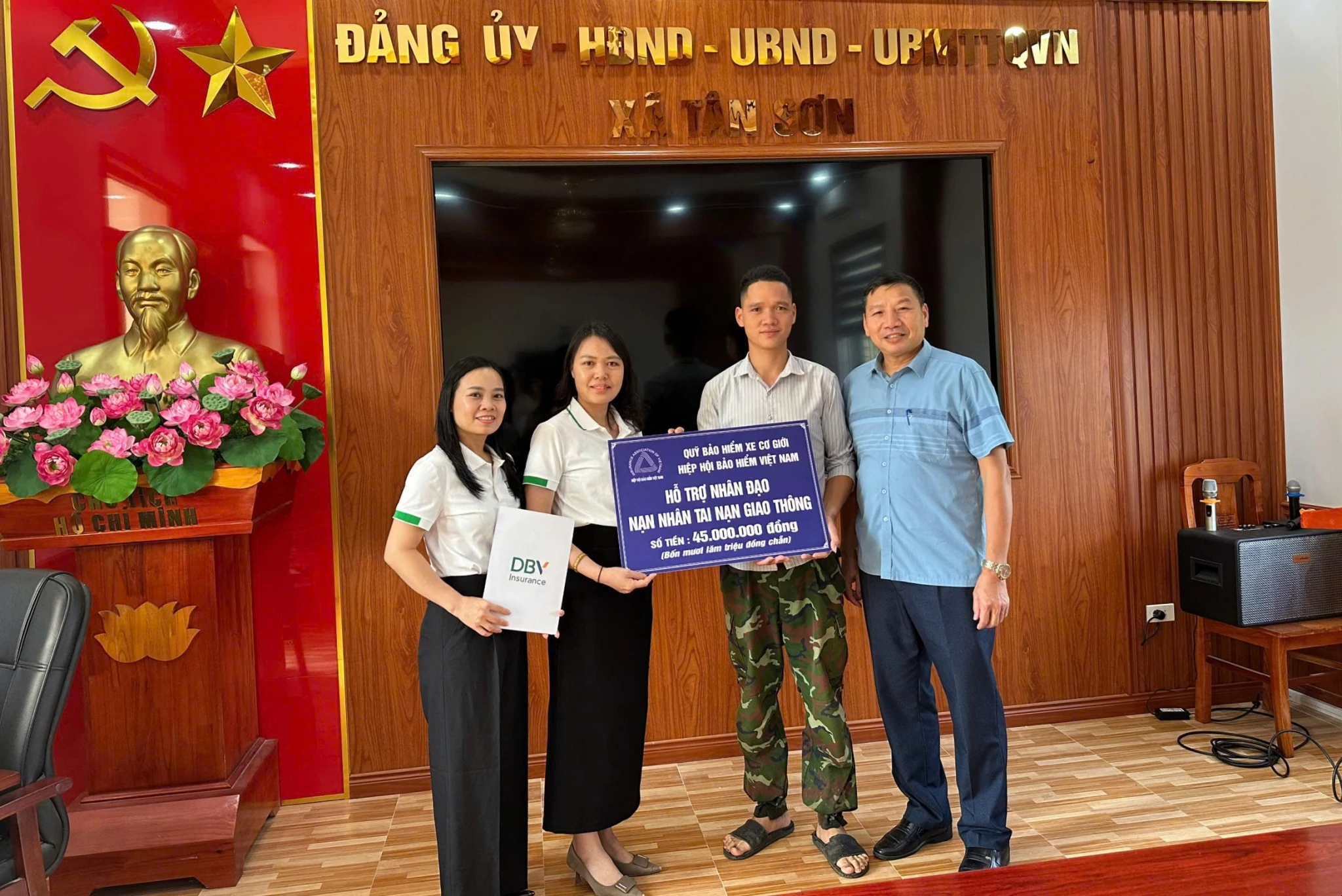 Quỹ Bảo hiểm xe cơ giới hỗ trợ nhân đạo tại Lâm Đồng, Bắc Ninh