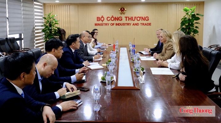 Quang cảnh buổi làm việc.