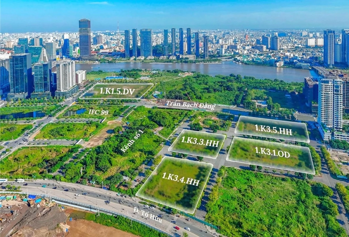 TP. Hồ Chí Minh đấu giá lại 4 lô đất Thủ Thiêm, khởi điểm cao nhất đến 1 tỷ đồng/m²
