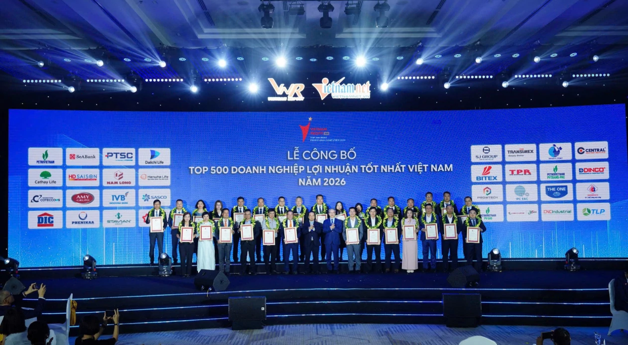Công bố Bảng xếp hạng doanh nghiệp PROFIT500 và Top 10, Top 5 Công ty uy tín một số ngành trọng điểm năm 2026