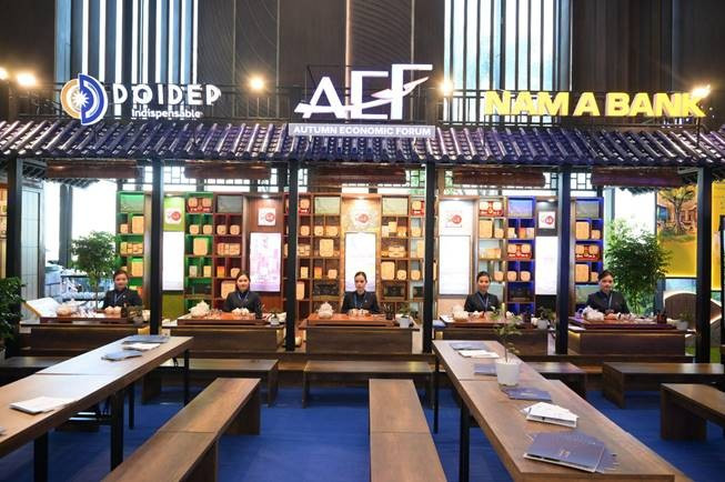 DOIDEP & Nam A Bank mang đến nơi gặp gỡ, tiếp nối những trao đổi trong cách đón tiếp đậm nét văn hóa Việt.
